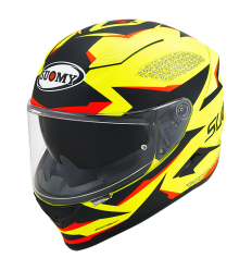 Casco Suomy Speedstar Luminescence Amarillo Mate Fluor |1100740603|