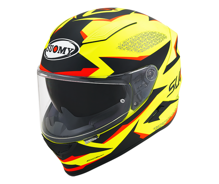 Casco Suomy Speedstar Luminescence Amarillo Mate Fluor |1100740603|