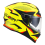 Casco Suomy Speedstar Luminescence Amarillo Mate Fluor |1100740603|