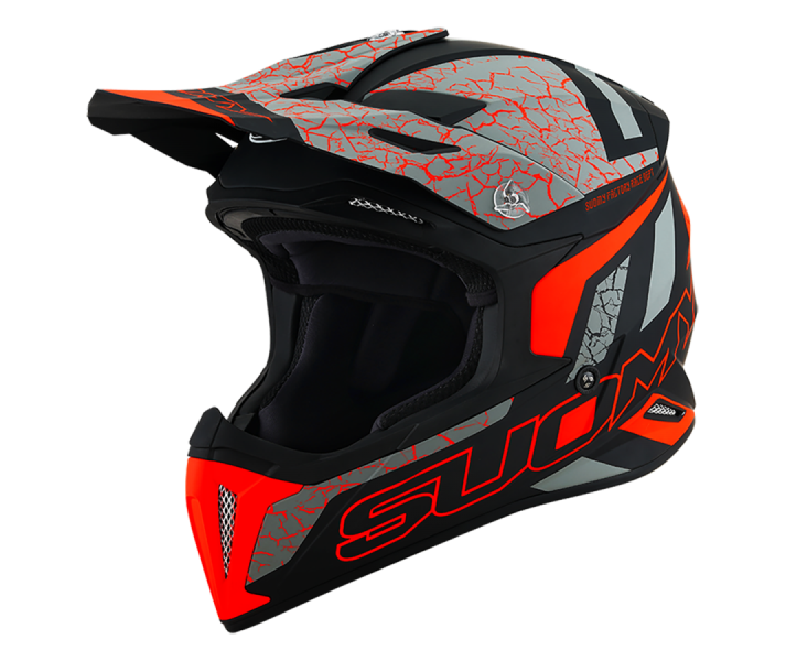 Casco Suomy X-Wing Reel Naranja Mate Fluor |1110112003|