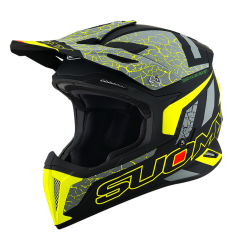 Casco Suomy X-Wing Reel Amarillo Mate Fluor |1110110603|