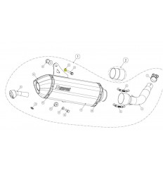 Washer AKRAPOVIC /18601257/