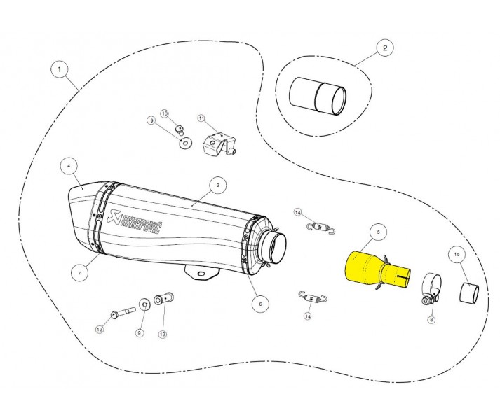 Link Pipe AKRAPOVIC /18601878/