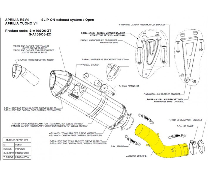 Link Pipe AKRAPOVIC /18601897/