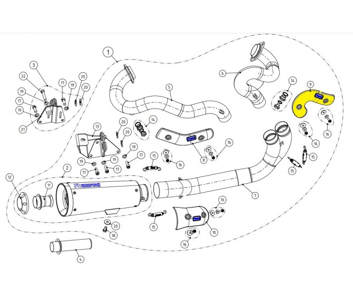 Heat Shield AKRAPOVIC /18602064/