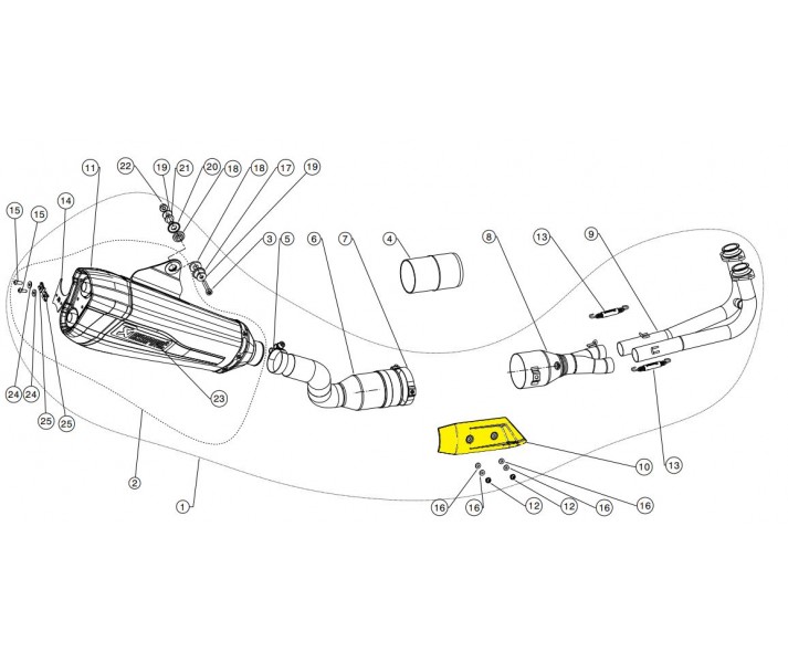 Heat Shield AKRAPOVIC /18602065/