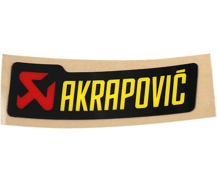 General Replacement Sticker AKRAPOVIC /43201937/