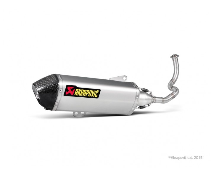Racing Line Full Exhaust System Scooter AKRAPOVIC /18102345/