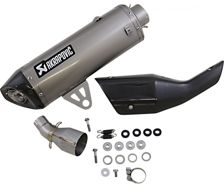 Titanium Slip-On Line Scooter Muffler AKRAPOVIC /18113935/