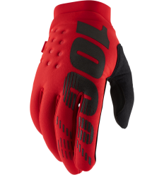 Guantes 100% Brisker Rojo |33307111|