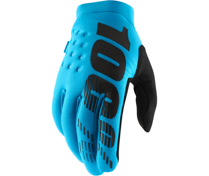 Guantes 100% Brisker Turquesa |33307119|