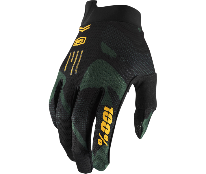 Guantes 100% Infantil Itrack S Negro |33321703|