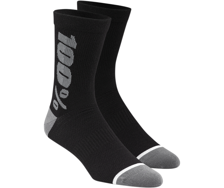 Calcetines 100% Rhythm Negro Gris |34310434|