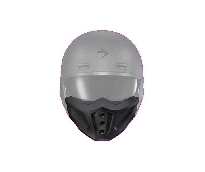 Máscara Para Casco Scorpion COVERT-X Negro Mate |99-934-015|