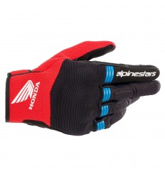 Guantes Alpinestars Honda Copper Negro Rojo |3568321-1317|