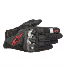 Guantes Alpinestars Smx-1 Air V2 Negro Rojo Fluor |3570518-1030|