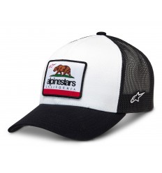 Gorra Alpinestars Cali 2.0 Blanco Negro |1212-81050|