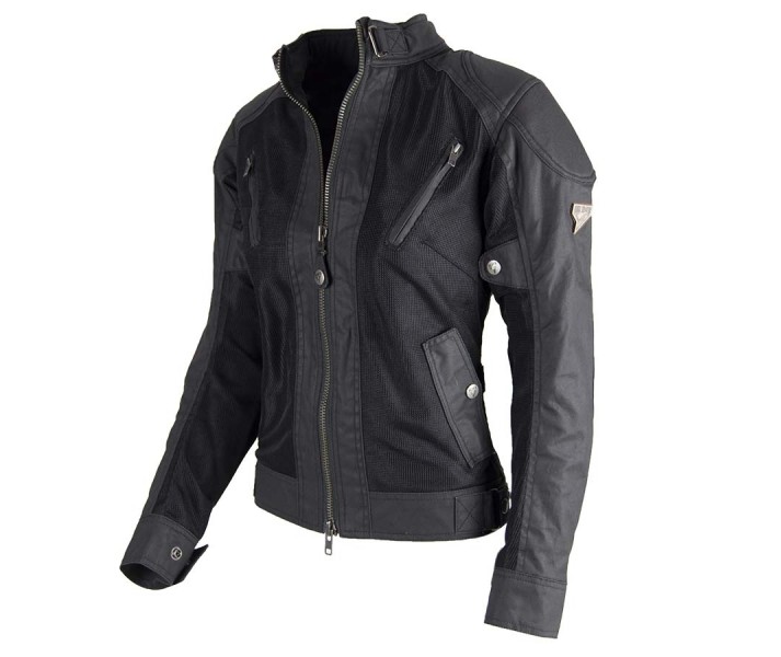 Chaqueta Verano Mujer ByCity Teneree Venty Negro |4000049XS| - Fabregues Motos