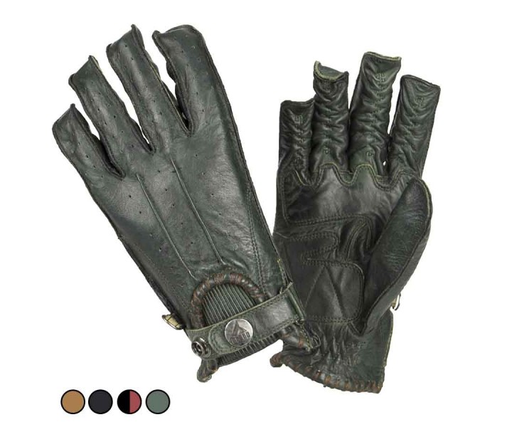 Guantes Verano By City Second Piel Verde |1000037XS|