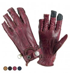 Guantes Verano Mujer By City Second Piel Granate |1000027XS|