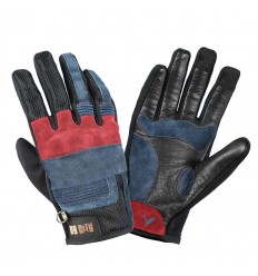 Guantes Verano By City Florida Azul Borgoña |1000088XS|