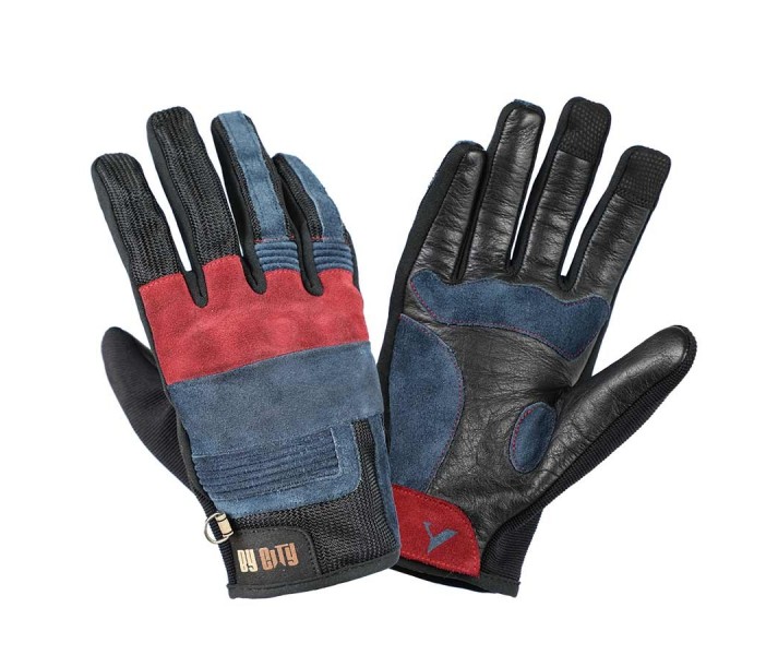 Guantes Verano By City Florida Azul Borgoña |1000088XS|