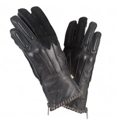 Guantes Invierno Mujer ByCity Winter Piel Negro |1000075XS|