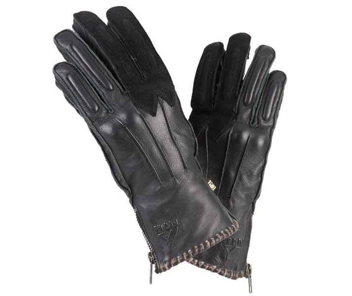 Guantes Invierno Mujer By City Winter Piel Negro |1000075XS|