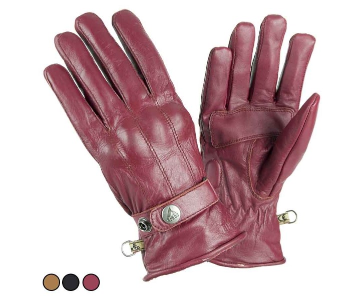 Guantes Invierno Mujer By City Elegant Granate |1000032XS|