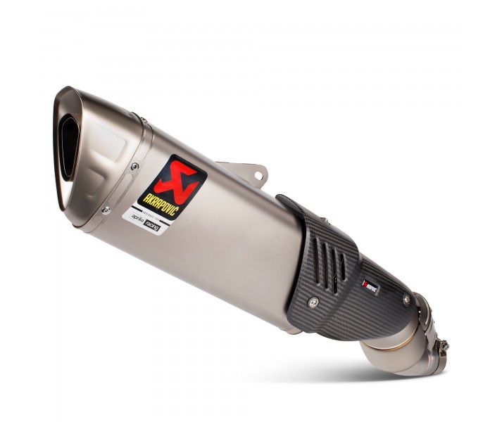 ESCAPE APRILIA AKRAPOVIC SLIP ON EURO5 - Fabregues Motos