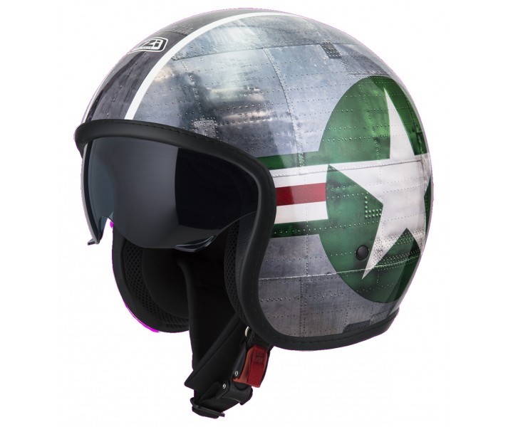 Casco Nzi Rolling 4 Sun Aeronautica Italiana Brillo |050406A165|