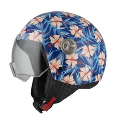 Casco Nzi Minijet Zeta 2 Hibiscus Mate |050288A184|