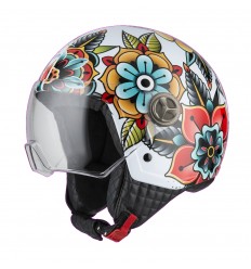 Casco Nzi Minijet Zeta 2 Spring Brillo |050288A006|