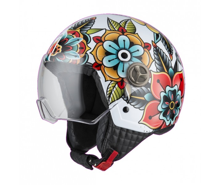 Casco Nzi Minijet Zeta 2 Spring Brillo |050288A006|