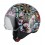 Casco Nzi Minijet Zeta 2 Chuntian Brillo |050288A003|