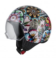 Casco Nzi Minijet Zeta 2 Chuntian Brillo |050288A003|