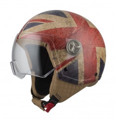 Casco Nzi Minijet Zeta 2 Britain Mate |050288A044|