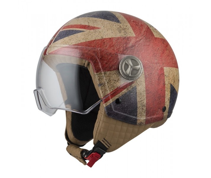 Casco Nzi Minijet Zeta 2 Britain Mate |050288A044|