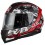 Casco Nzi Eurus 2 Duo Komet Negro Rojo Brillo |150312A617|