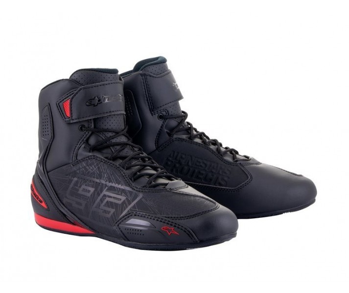 Zapatillas Alpinestars Austin MM93 Negro Rojo |2510919-1303|