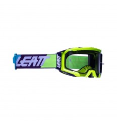 Máscara Leatt Brace Velocity 5.5 Neon Amarillo Gris Claro 58% |LB8022010380|