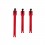 Kit de Correas Leatt Brace 3.5 3 Piezas Rojo |LB3022060360|