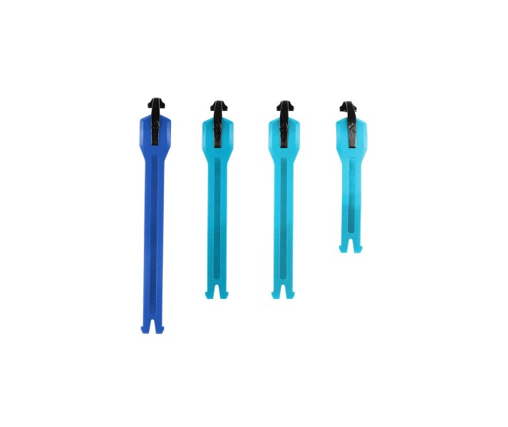 Kit de Correas Leatt Brace 4.51 Piezas Aqua Azul |LB3022060600|