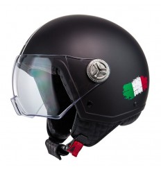 Casco Nzi Zeta 2 Flusso Negro Mate |050288AR44|