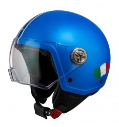 Casco Nzi Zeta 2 Flusso Azul Mate |050288AR43|