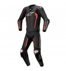 Mono Alpinestars Missile V2 Leather Suit 2PC Negro Rojo |3160122-1030|