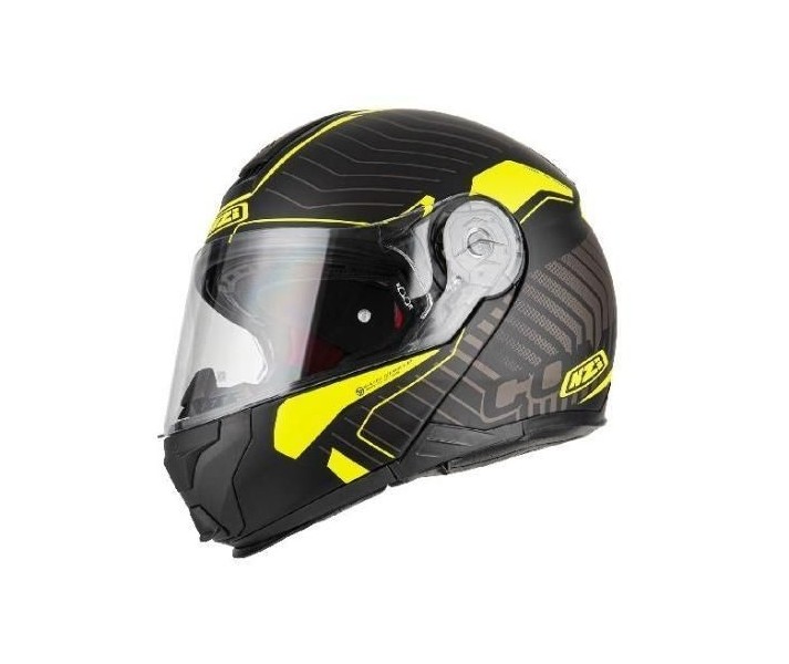 Casco Nzi Combi 2 Duo Sierra Negro Amarillo |150299A399|