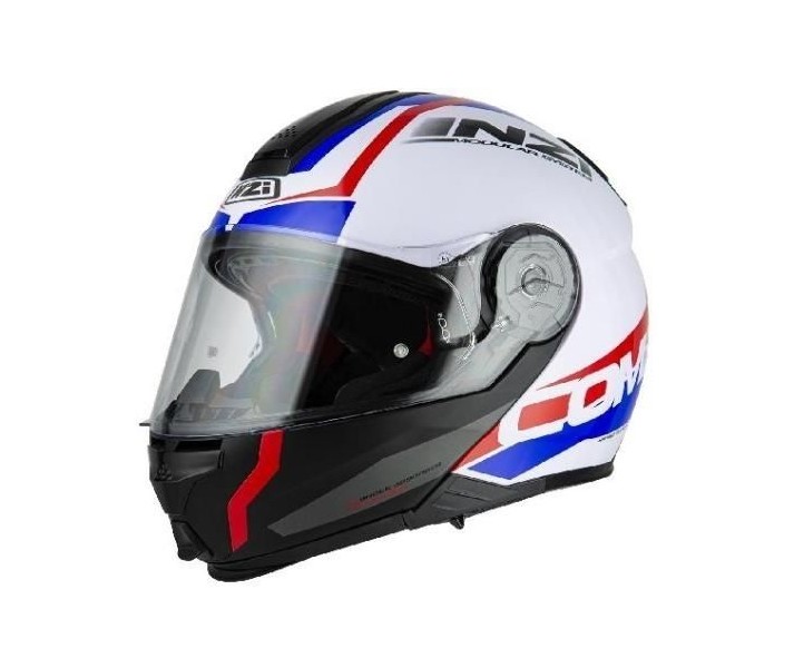 Casco Nzi Combi 2 Duo Shock Blanco Rojo |150299A395|