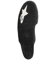 Suela Alpinestars Supertech Negro Blanco |25SU920|