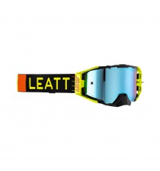 Máscara Leatt Brace Velocity 6.5 Iriz Citrus Azul UC 26% |LB8023020100|